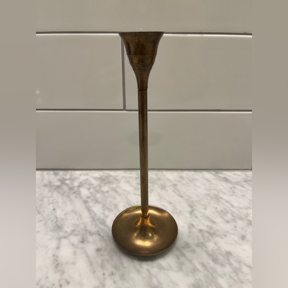 7 and 8 inch candle sticks, set of 2